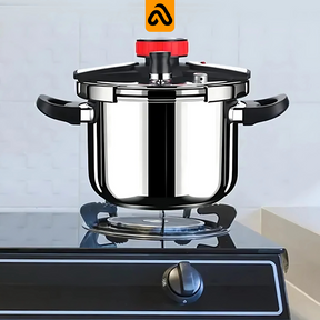 Panela de Pressão TurboChef Aço Inoxidável - Á Prova de Explosões + Brinde: Kit Utensílios